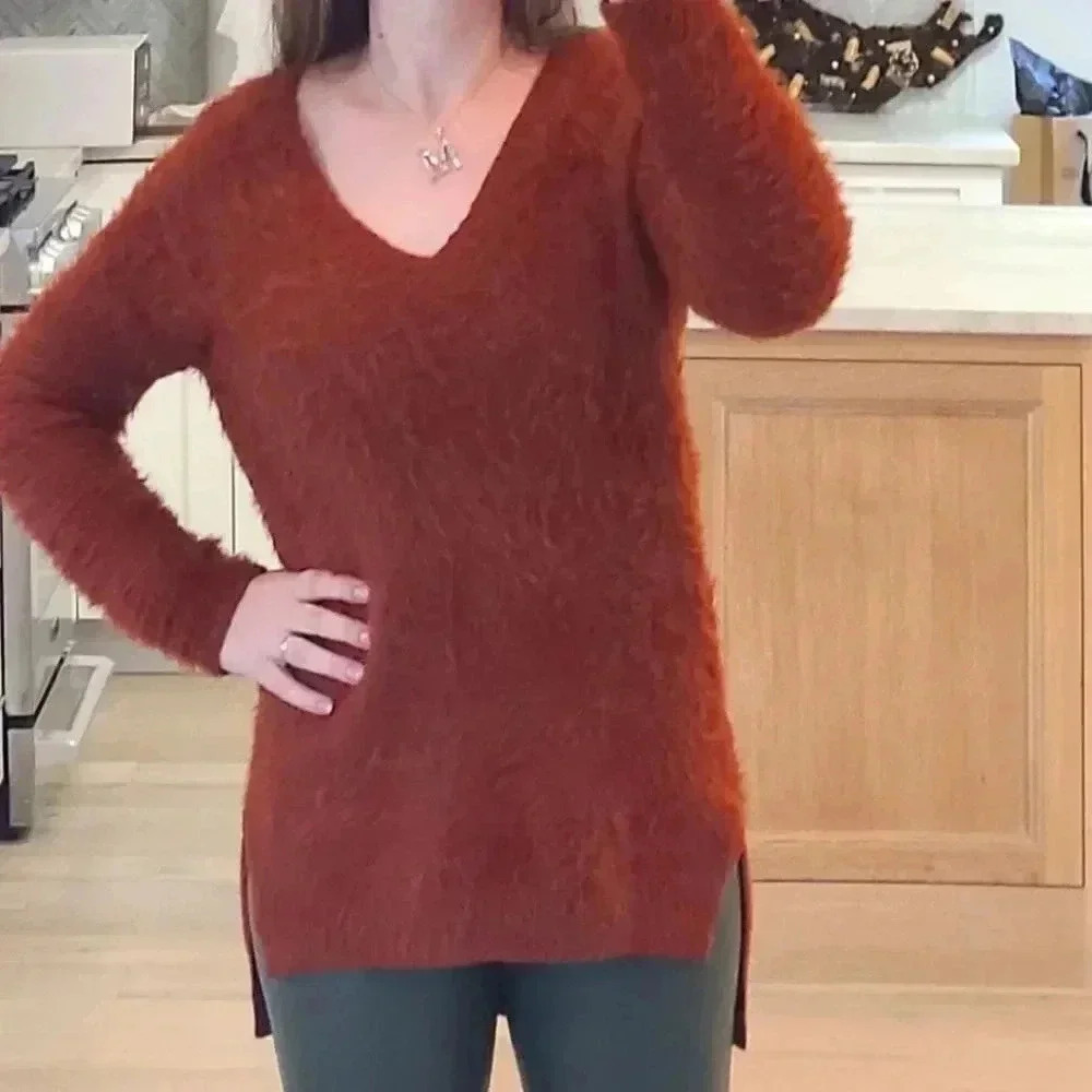 Brown Teddy sweater 